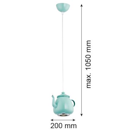 Argon 3652 - Riippuvalaisin JAMAJKA 1xGU10/50W/230V