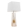 Argon 3840 - Pöytävalaisin LILLE 1xE27/15W/230V valkoinen