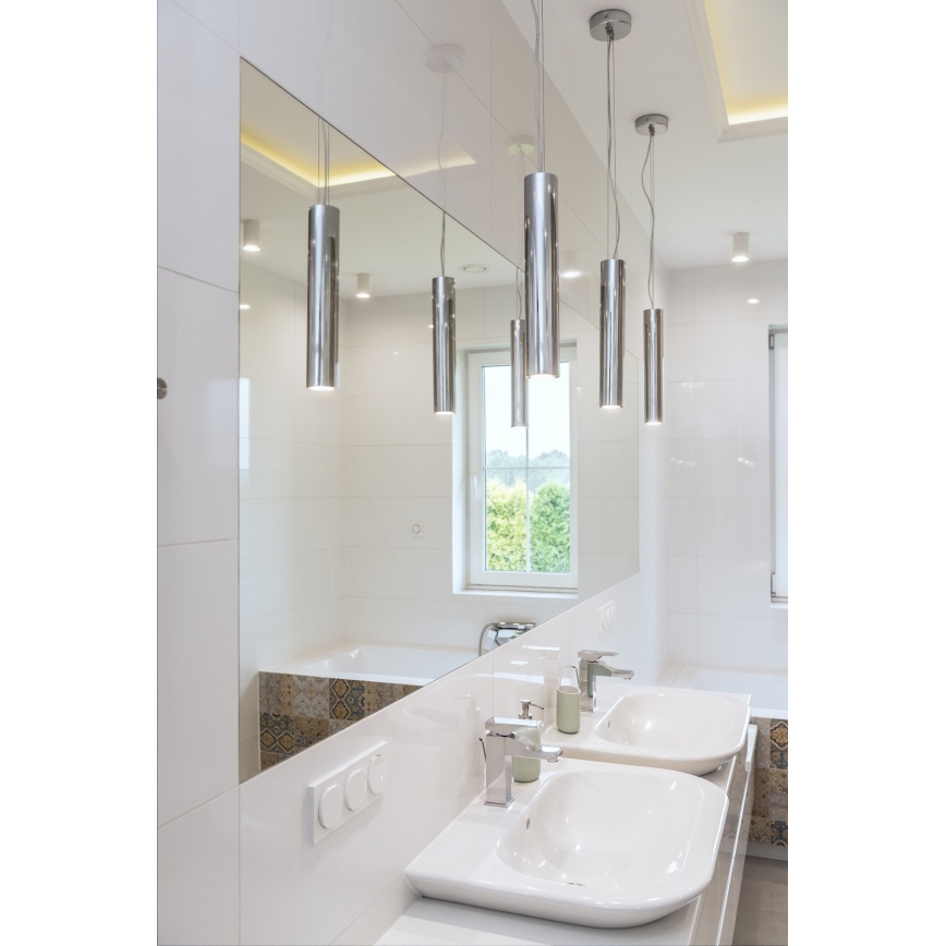 Argon 4057 - Kattokruunu johdossa GOMERA 1xGU10/5W/230V messinki