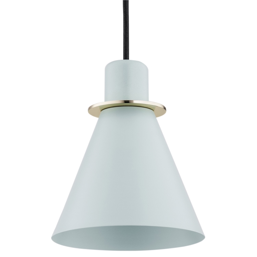 Argon 4682 - Kattokruunu johdossa BEVERLY 1xE27/15W/230V sininen/kulta