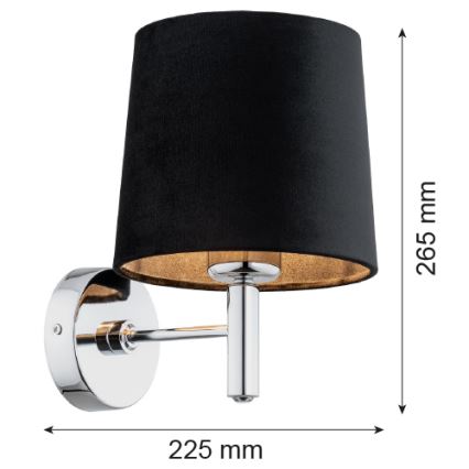 Argon 4726 - Seinävalo BOLZANO 1xE27/15W/230V