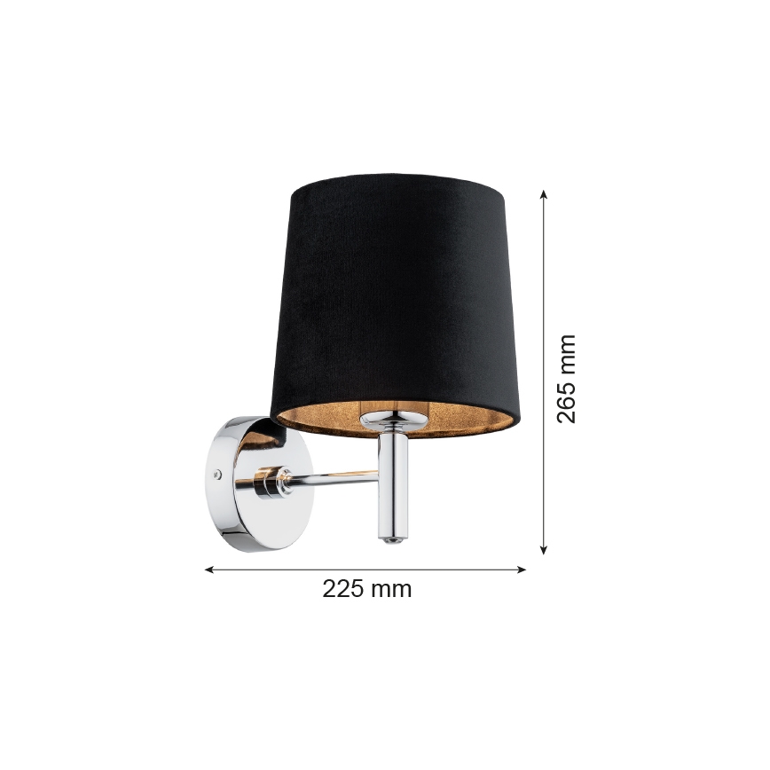 Argon 4726 - Seinävalo BOLZANO 1xE27/15W/230V