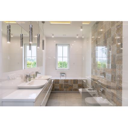 Argon 4756 - Kattokruunu johdossa GOMERA 1xGU10/5W/230V musta