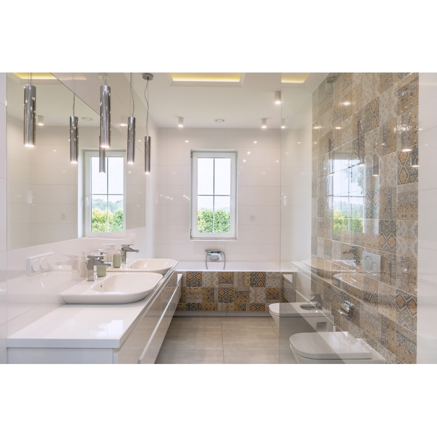 Argon 4756 - Kattokruunu johdossa GOMERA 1xGU10/5W/230V musta