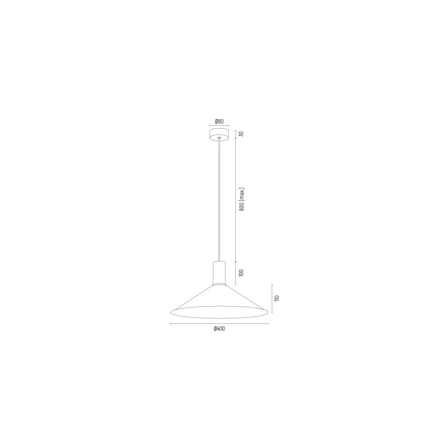 Argon 4912 - Kattokruunu johdossa MINORI 1xE27/15W/230V musta/kultainen