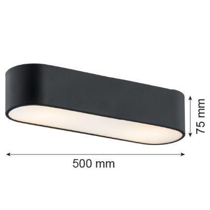 Argon 6000 - Kattovalo TONI 3xE27/15W/230V musta