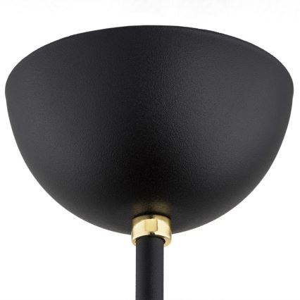 Argon 6144 - Kattovalaisin AVILA PLUS 3xE27/15W/230V musta/kulta/valkoinen