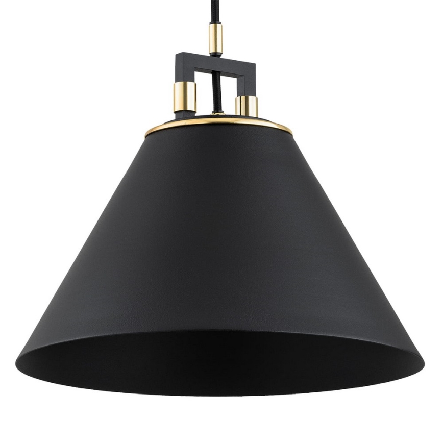 Argon 6174 - Kattokruunu johdossa ORTE 3xE27/15W/230V musta