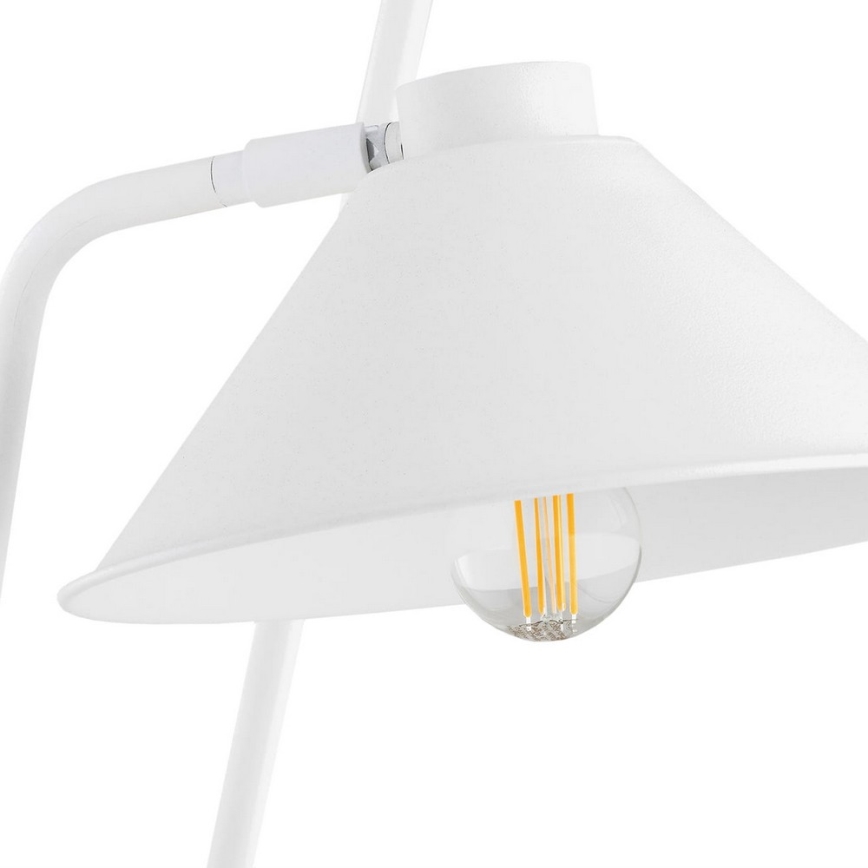 Argon 7074 - Lattiavalaisin GABIAN 2xE27/15W/230V valkoinen