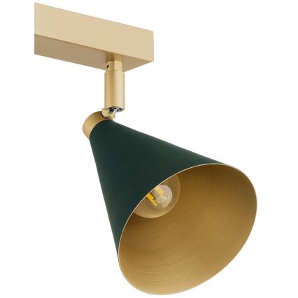 Argon 7148 - Kohdevalo LUCINDA 2xE14/7W/230V vihreä