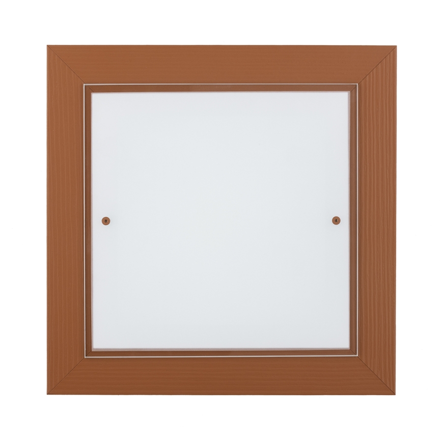 Argon 7268 - Kattovalaisin TABOR 2xE27/15W/230V 32x32 cm terrakottainen