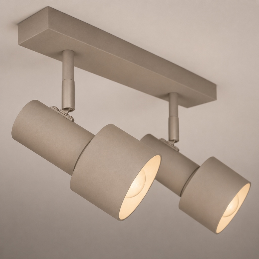 Argon 7294 - DOR-kohdevalaisin 2xE27/15W/230V beige