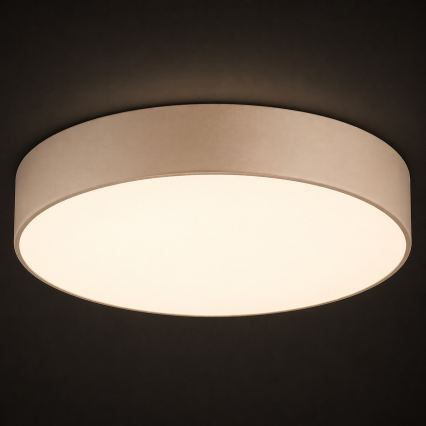 Argon 7296 - Kattovalaisin DARLINGOS 2xE27/15W/230V halkaisija 25 cm beige