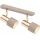 Argon 7299 - Kohdevalaisin DOR 2xE27/15W/230V kultainen/beige