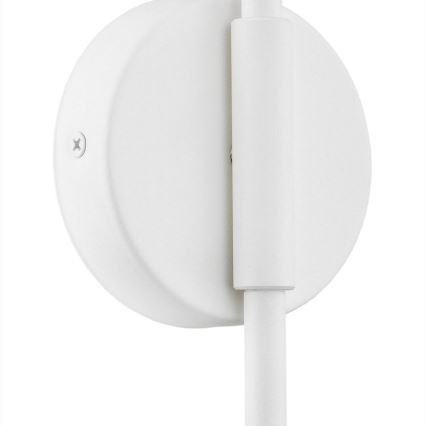 Argon 8006 - Seinävalaisin AVALONE 1xE27/15W/230V 34 cm valkoinen/kulta