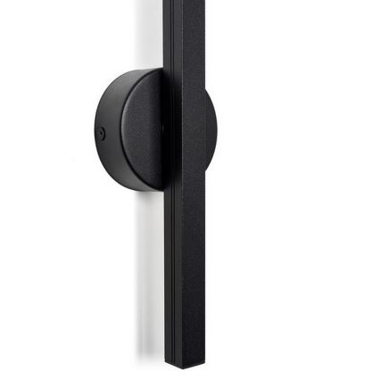 Argon 8051 - LED-seinävalaisin ASSE LED/10W/230V musta