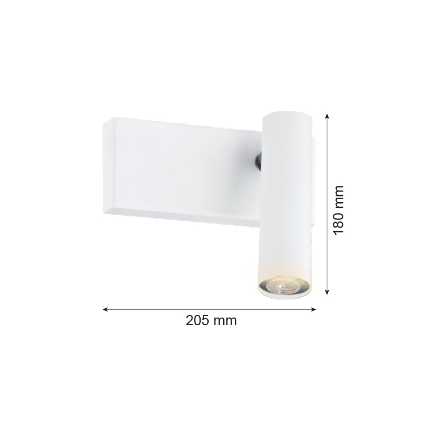 Argon 8064 - Seinävalaisin ETNA 1xG9/6W/230V valkoinen