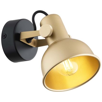 Argon 8248 - Kohdevalo LENORA 1xE14/7W/230V kulta/musta