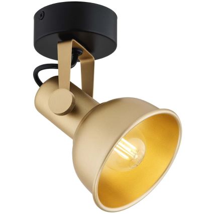 Argon 8248 - Kohdevalo LENORA 1xE14/7W/230V kulta/musta