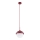 Argon 8296 - Kattokruunu johdossa CAPPELLO 1xE27/15W/230V punainen