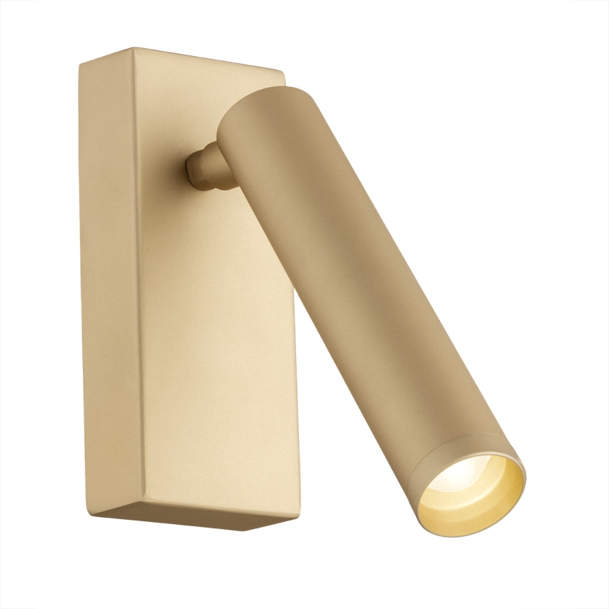 Argon 8326 - LED-seinävalaisin RIO LED/4,2W/230V 3000K kulta