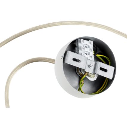 Argon 8443 - Kattokruunu johdossa PIAVA 1xE14/7W/230V alabasteri valkoinen