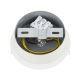 Argon 8454 - Seinävalaisin FABIO 1xE14/7W/230V alabasteri valkoinen