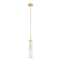 Argon 8489 - Kattokruunu johdossa HAMPTON 1xE14/7W/230V kulta
