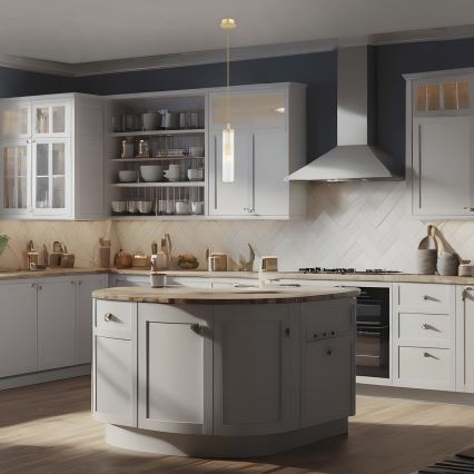 Argon 8489 - Kattokruunu johdossa HAMPTON 1xE14/7W/230V kulta