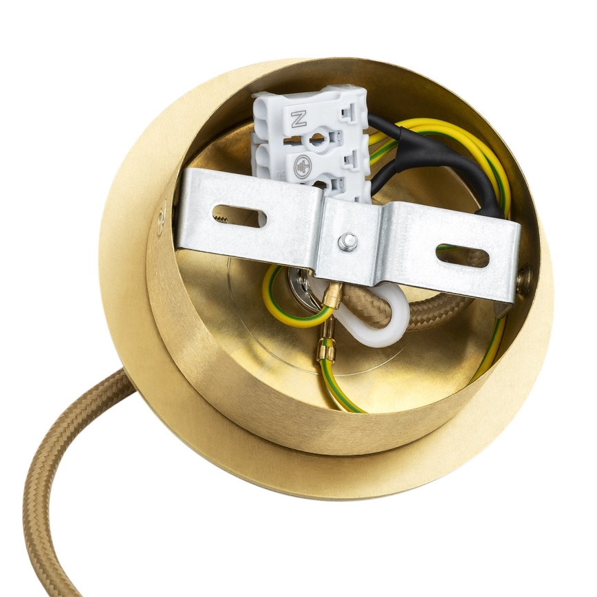 Argon 8489 - Kattokruunu johdossa HAMPTON 1xE14/7W/230V kulta