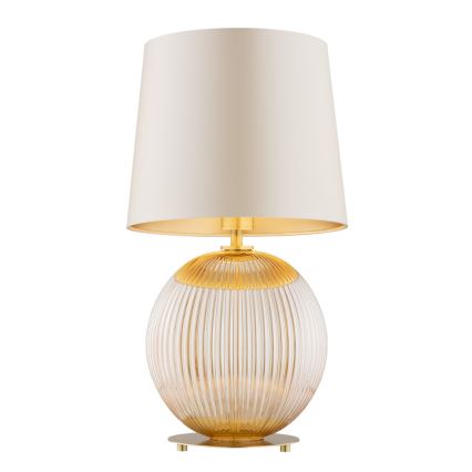 Argon 8535 - Pöytävalaisin HAMILTON 1xE27/15W/230V 54 cm kerma/beige