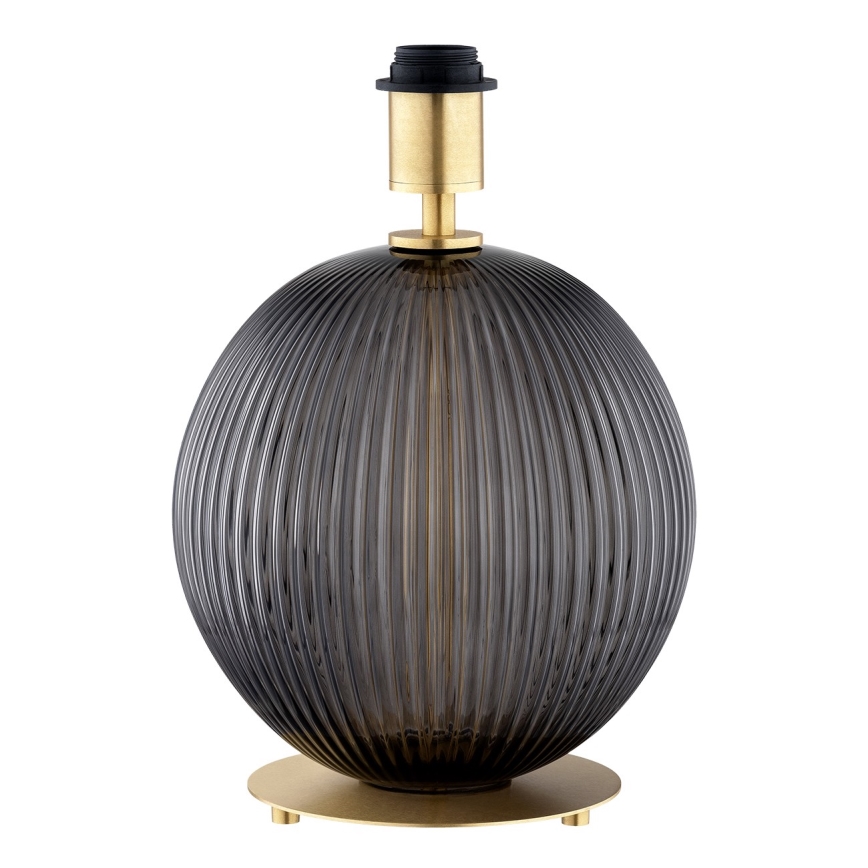 Argon 8538 - Pöytävalaisin HAMILTON 1xE27/15W/230V 54 cm kerma/musta