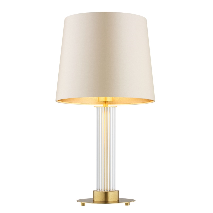Argon 8541 - Pöytävalaisin HAMPTON 1xE27/15W/230V 57 cm beige