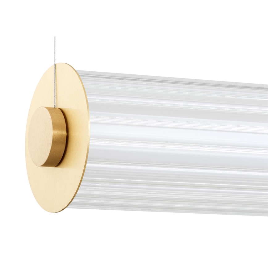 Argon 8624 - LED-kattokruunu johdossa HAMPTON LED/90W/230V 3000K 120 cm messinki