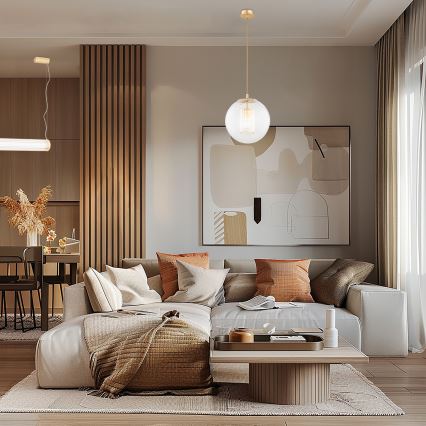 Argon 8626 - Kattokruunu johdossa HAMPTON 1xE27/15W/230V