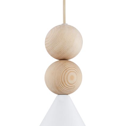 Argon 8632 - Kattokruunu johdossa KEGEL 1xE27/15W/230V valkoinen