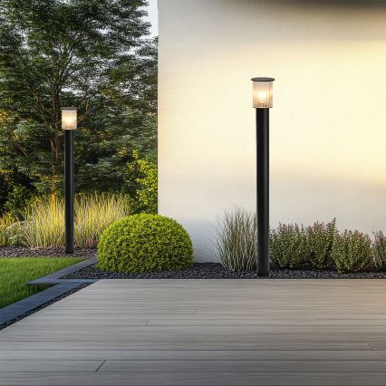 Argon 8750 - Ulkovalaisin NORFOLK 1xE27/15W/230V IP44 124cm musta