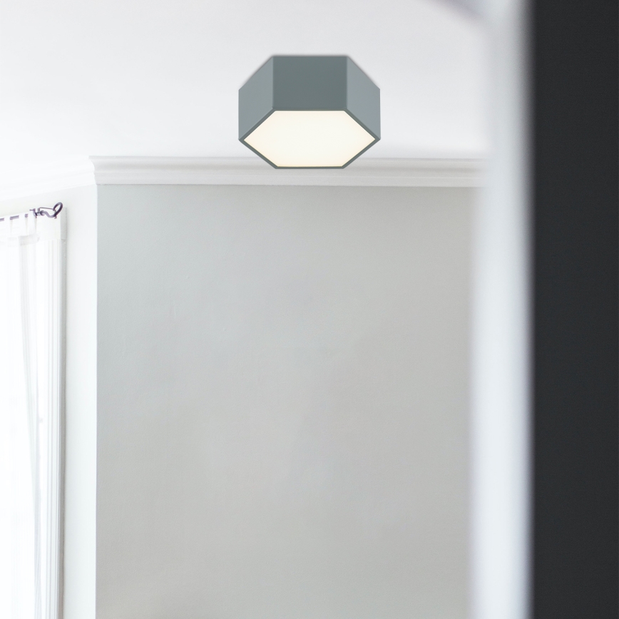 Argon 8784 - LED-kattovalaisin LIBERO LED/12W/230V 3000K harmaa