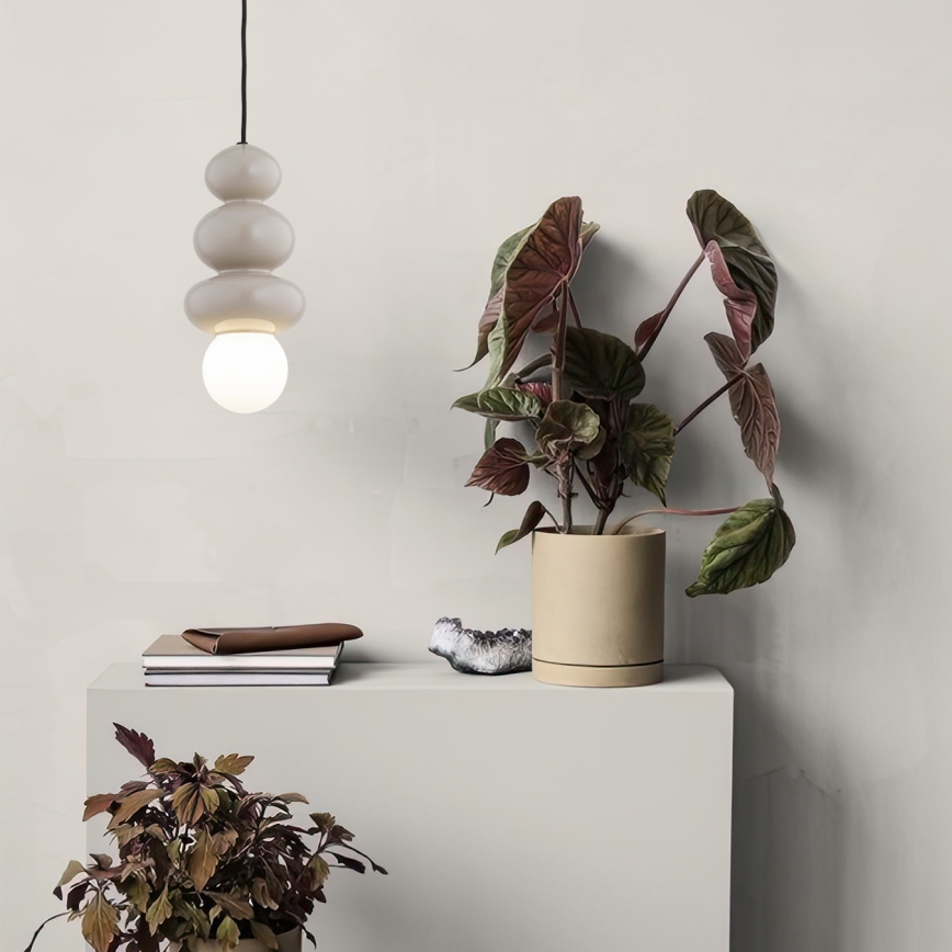 Argon 8786 - Kylpyhuoneen kattokruunu narussa ORLANDO PLUS 1xG9/6W/230V IP44 harmaa