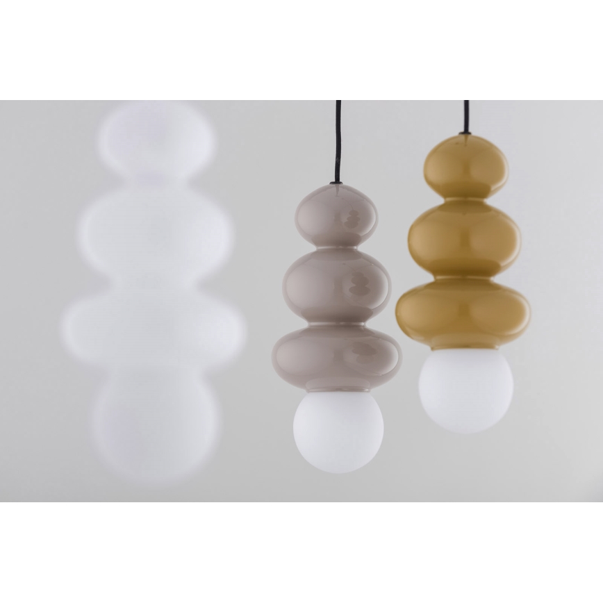 Argon 8786 - Kylpyhuoneen kattokruunu narussa ORLANDO PLUS 1xG9/6W/230V IP44 harmaa