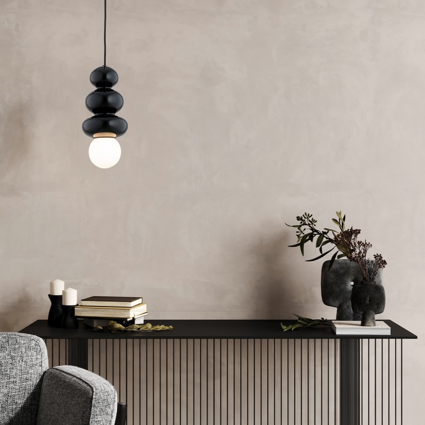 Argon 8788 - Kylpyhuoneen riippuvalaisin johdolla ORLANDO PLUS 1xG9/6W/230V IP44 vihreä