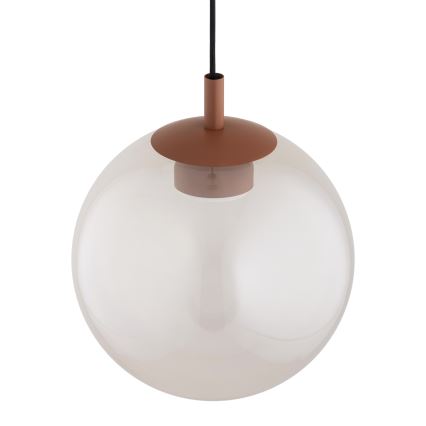 Argon 8829 - Kattokruunu johdossa SACRAMENTO 1xGX53/8W/230V läpinäkyvä/ruskea