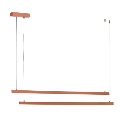 Argon 8837 - LED-kattokruunu johdossa MIAMI LED/74W/230V 3000K ruskea