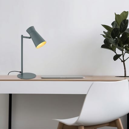 Argon 8872 - Pöytävalaisin LORD 1xE14/7W/230V harmaa