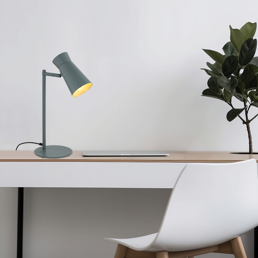 Argon 8872 - Pöytävalaisin LORD 1xE14/7W/230V harmaa