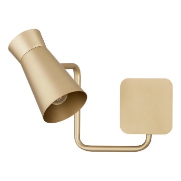 Argon 8884 - Seinävalaisin LORD 1xE14/7W/230V kultainen