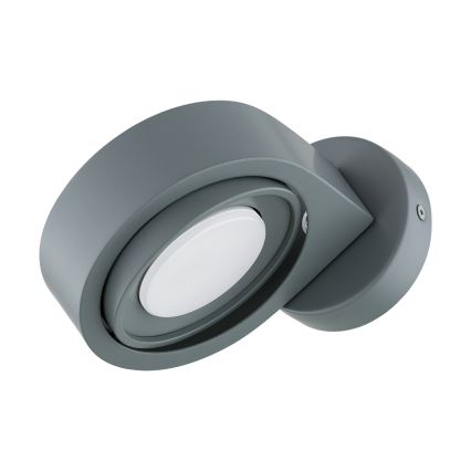 Argon 8898 - Seinävalaisin LOTUS 1xGX53/12W/230V harmaa