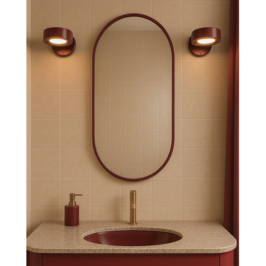 Argon 8901 - Seinävalaisin LOTUS 1xGX53/12W/230V violetti