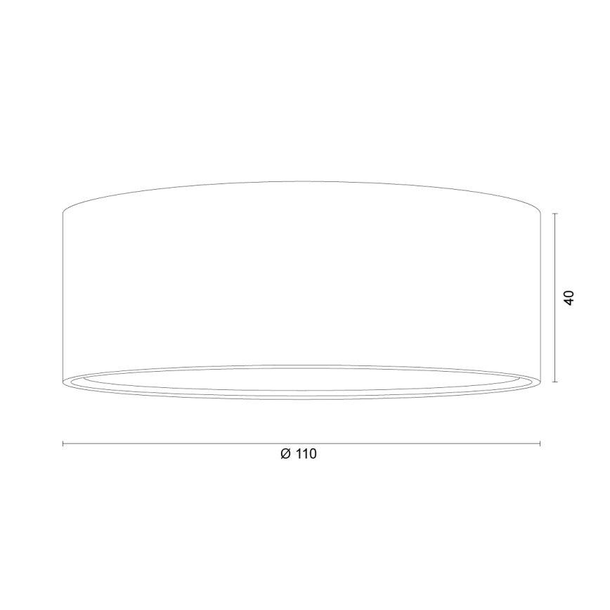 Argon 8903 - Kattovalaisin ELORA 1xGX53/7W/230V, halkaisija 11 cm, kultainen
