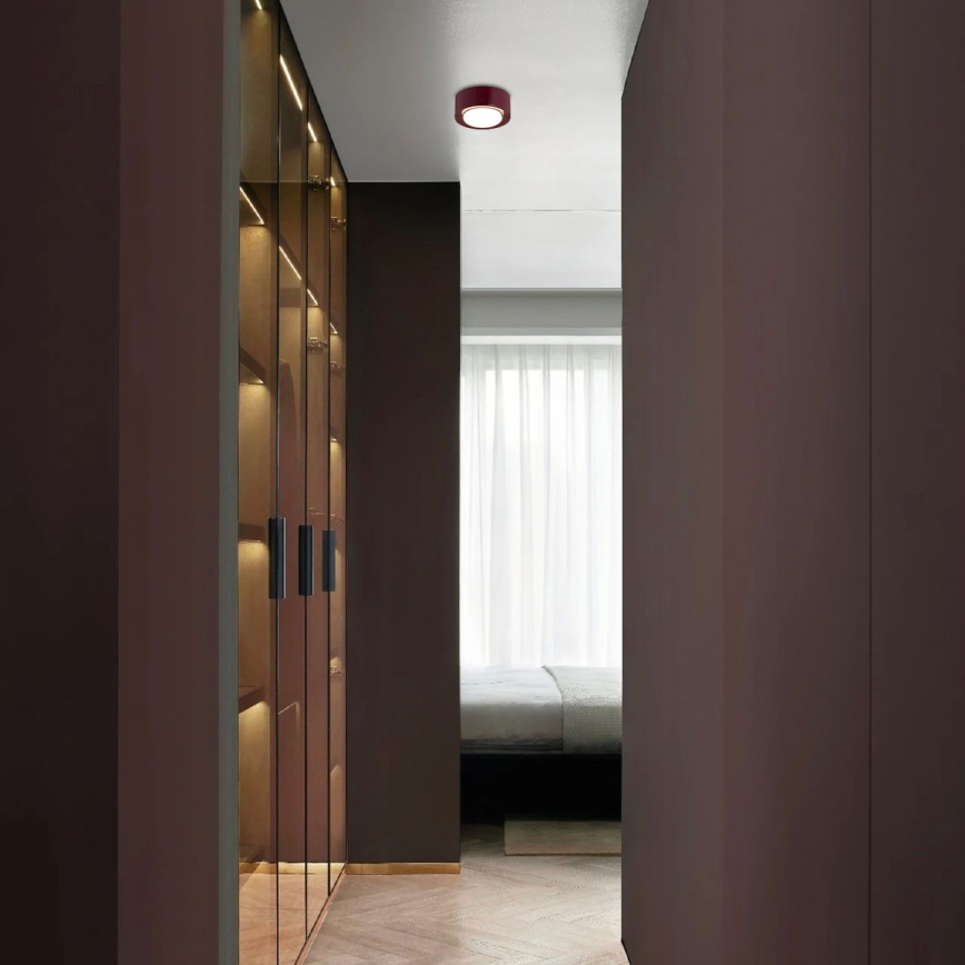 Argon 8904 - ELORA kattovalaisin 1xGX53/7W/230V, halkaisija 11 cm, violetti